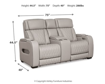 Boyington Power Reclining Loveseat with Console - Image 5