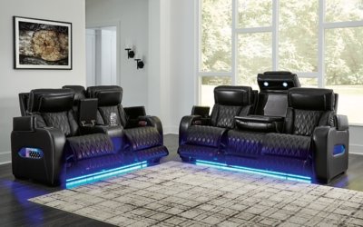 Boyington Power Reclining Sofa and Loveseat - Image 4