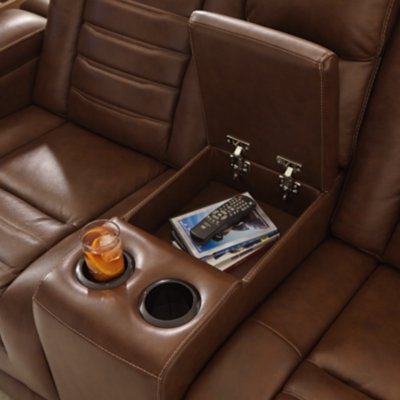 Backtrack Power Reclining Loveseat with Console - Image 12