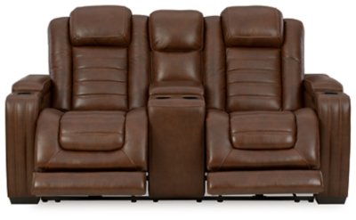 Backtrack Power Reclining Loveseat with Console - Image 9