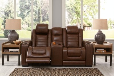Backtrack Power Reclining Loveseat with Console - Image 11