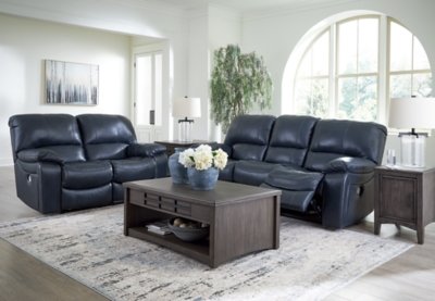 Leesworth Power Reclining Sofa and Loveseat - Image 4