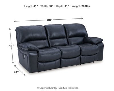 Leesworth Power Reclining Sofa - Image 5