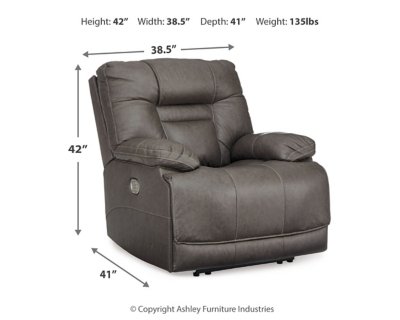 Wurstrow Power Reclining Sofa, Loveseat and Recliner - Image 8