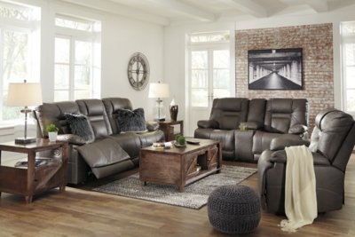 Wurstrow Power Reclining Sofa - Image 8