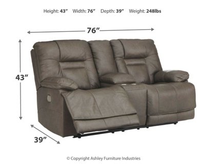Wurstrow Power Reclining Sofa, Loveseat and Recliner - Image 6