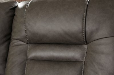 Wurstrow Power Reclining Loveseat with Console - Image 9