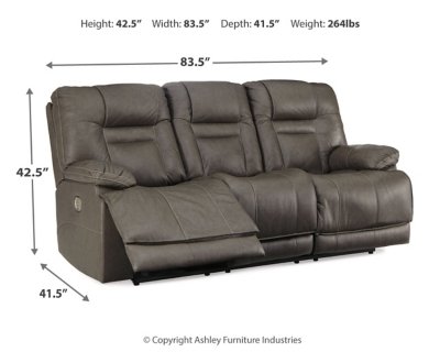 Wurstrow Power Reclining Sofa - Image 5