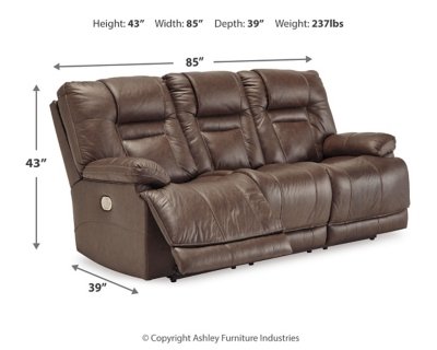 Wurstrow Power Reclining Sofa, Loveseat and Recliner - Image 7