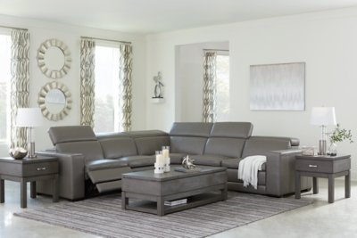 Texline 6-Piece Power Reclining Sectional - Image 6