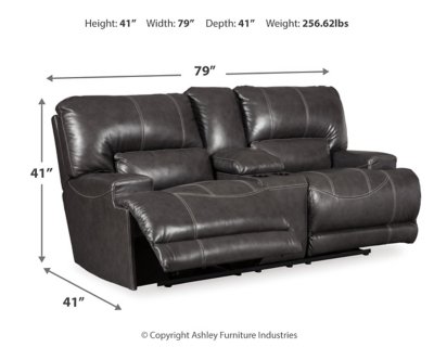 McCaskill Reclining Sofa and Loveseat - Image 8