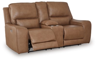 Spear Hill Power Reclining Loveseat with Console - Image 4