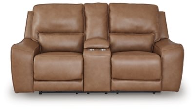 Spear Hill Power Reclining Loveseat with Console - Image 5
