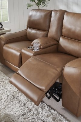Spear Hill Power Reclining Loveseat with Console - Image 9