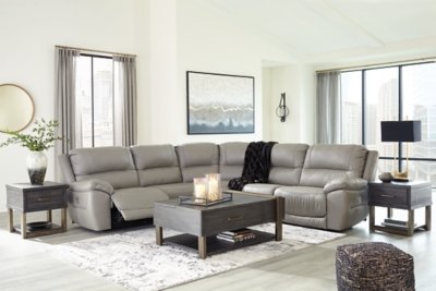 Dunleith 5-Piece Power Reclining Sectional - Image 6