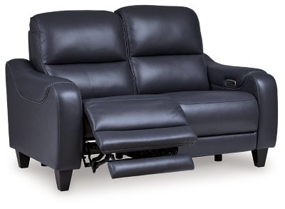 Mercomatic Power Reclining Loveseat - Image 4