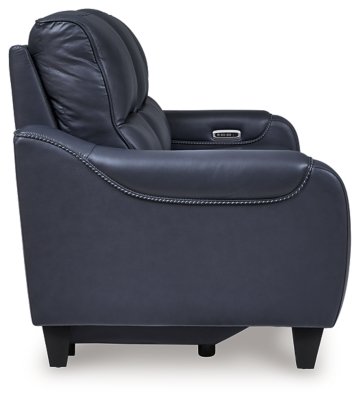 Mercomatic Power Reclining Sofa, Loveseat and Recliner - Image 6