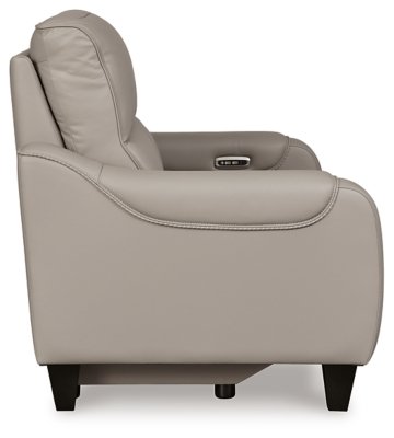Mercomatic Power Reclining Sofa and Loveseat - Image 7