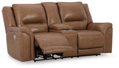 Trasimeno Power Reclining Loveseat with Console - Image 4