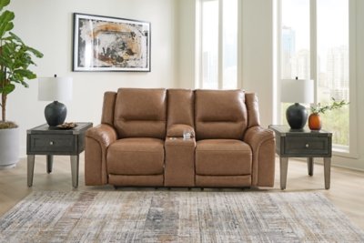 Trasimeno Power Reclining Loveseat with Console - Image 3