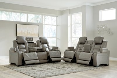 The Man-Den Power Reclining Sofa and Loveseat - Image 7