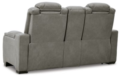 The Man-Den Power Reclining Loveseat and Recliner - Image 5