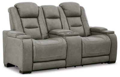 The Man-Den Power Reclining Sofa and Loveseat - Image 4
