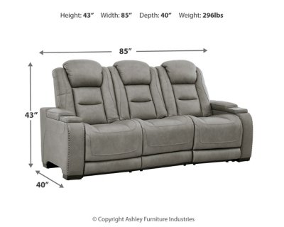 The Man-Den Power Reclining Sofa - Image 5