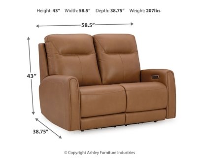 Tryanny Power Reclining Loveseat - Image 5