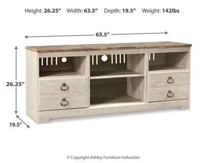 Willowton 3-Piece Entertainment Center - Image 3