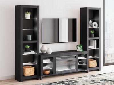 Cayberry 3-Piece Entertainment Center with Electric Fireplace - Image 10