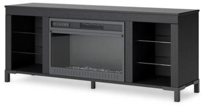 Cayberry 60" TV Stand with Electric Fireplace - Image 4
