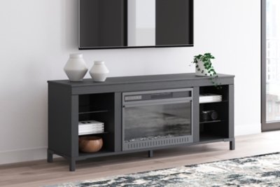 Cayberry 60" TV Stand with Electric Fireplace - Image 3