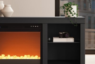 Cayberry 64" TV Stand with Electric Fireplace - Image 5