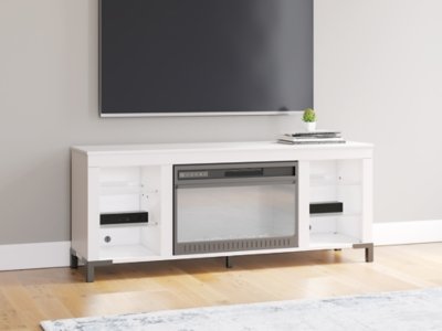 Brollevi 60" TV Stand with Electric Fireplace - Image 13