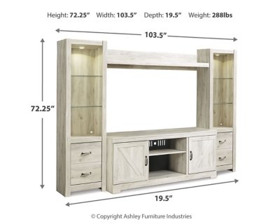 Bellaby 4-Piece Entertainment Center - Image 5