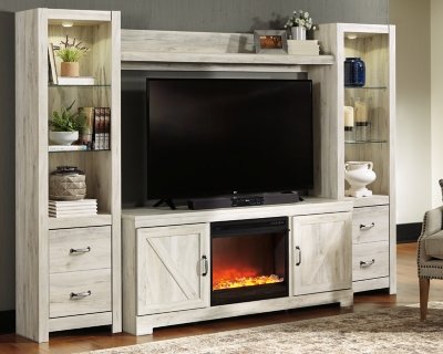 Bellaby 4-Piece Entertainment Center with Fireplace - Image 3