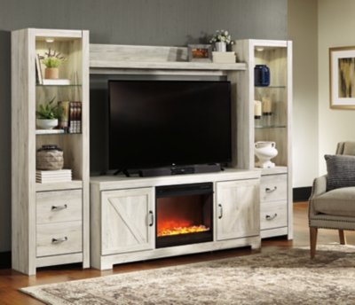 Bellaby 4-Piece Entertainment Center with Fireplace - Image 7
