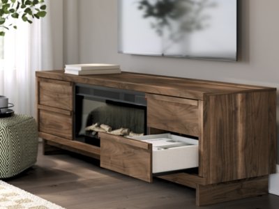 Zadilyn 72" TV Stand with Electric Fireplace - Image 9
