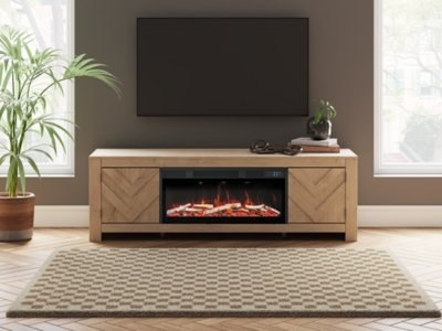 Cayboni 71" TV Stand with Electric Fireplace - Image 6