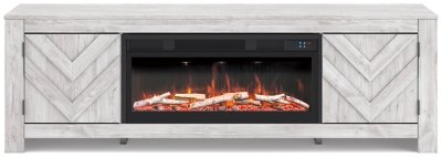 Cayboni 71" TV Stand with Electric Fireplace - Image 4