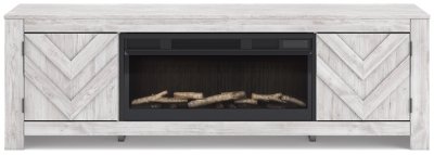 Cayboni 71" TV Stand with Electric Fireplace - Image 5