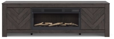 Cayboni 71" TV Stand with Electric Fireplace - Image 5