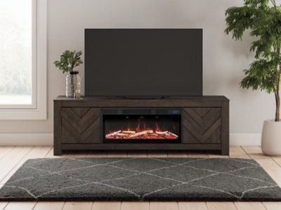 Cayboni 71" TV Stand with Electric Fireplace - Image 6
