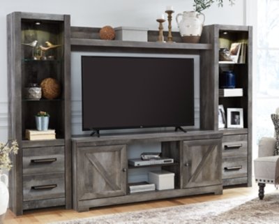 Wynnlow 4-Piece Entertainment Center - Image 3