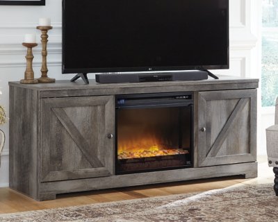 Wynnlow 63" TV Stand with Electric Fireplace - Image 3