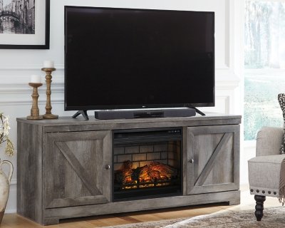 Wynnlow 63" TV Stand with Electric Fireplace - Image 3