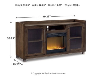 Starmore 70" TV Stand with Electric Fireplace - Image 5