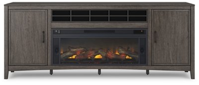Montillan 84" TV Stand with Electric Fireplace - Image 3