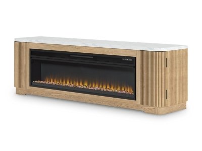 Camdill 80" TV Stand with Electric Fireplace - Image 3